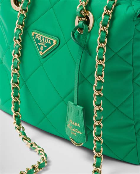 prada mint green shoulder bag|Mint Green Prada Re.